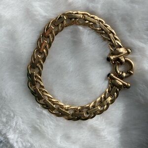14K gold Italian made bracelet